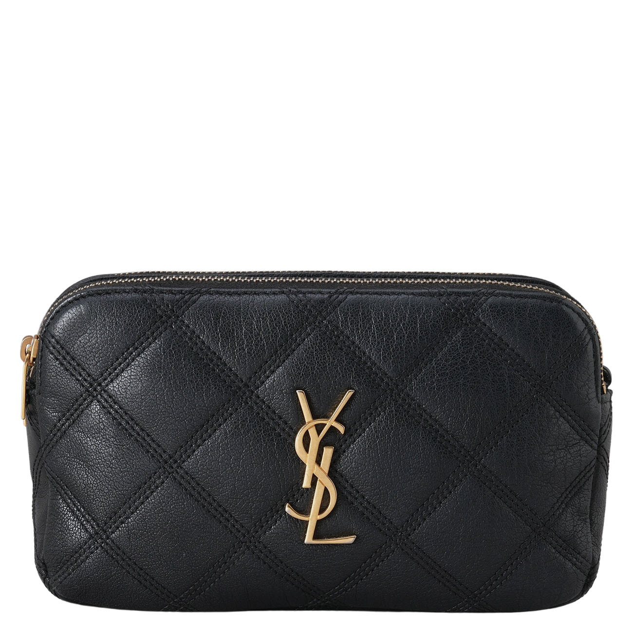 YVES SAINT LAURENT(USED)생로랑 608941 베키 더블지퍼 크로스백